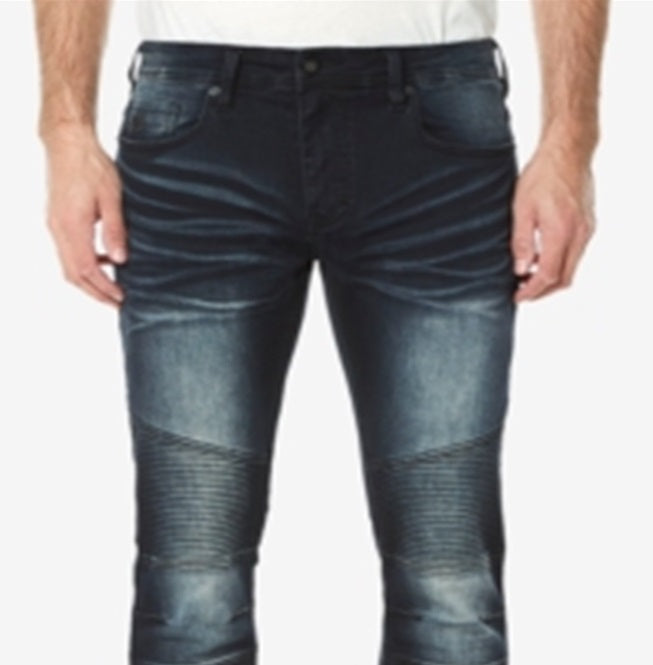 Calça jeans masculina Buffalo David Bitton Azul Tamanho 36X30