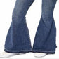 Calça Jeans Flare Insubstituível Feminina Free People Azul Tamanho 29