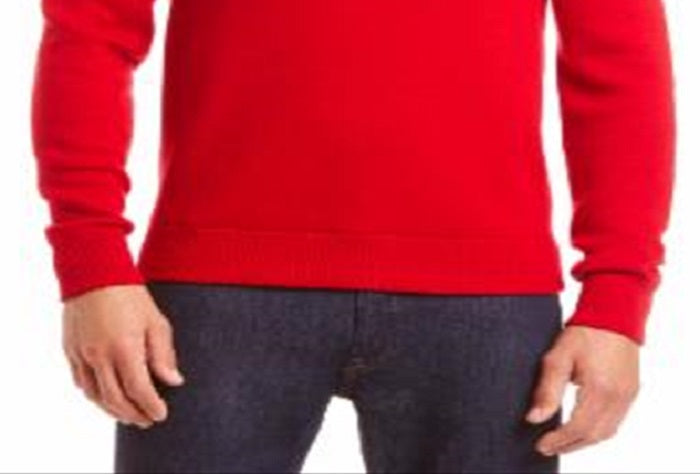 Suéter Lacoste Croco Magic Embroidery Wool Blend Masculino Vermelho Tamanho -3/P