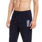 Calça de pijama masculina Hugo Boss Authentic azul marinho tamanho G