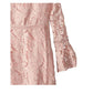 Vestido de renda Charli para meninas Bardot Junior, rosa, tamanho 16/18