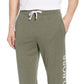 Calça de moletom masculina Hugo Boss Comfy Cozy, verde, tamanho MÉDIO