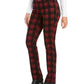 Calça jeans feminina Charter Club Petite Plaid Lexington preta tamanho 14 P