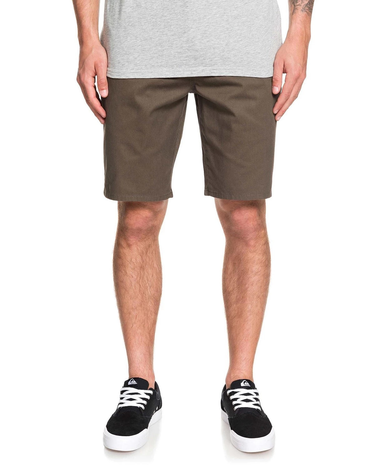 Shorts Quiksilver New Everyday Union Stretch 21" Masculino Marrom Tamanho 38 REG