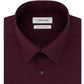 Camisa social Calvin Klein masculina slim fit com gola flexível elástica vermelha tamanho 34-35