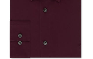 Camisa social Calvin Klein masculina slim fit com gola flexível elástica vermelha tamanho 34-35