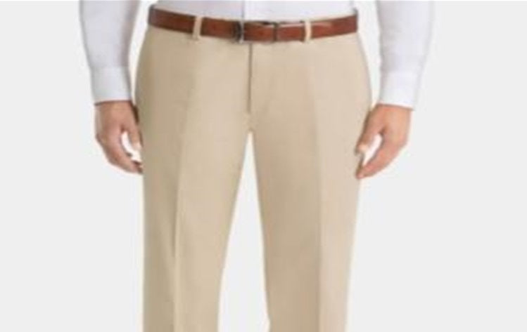 Terno Ralph Lauren Masculino em Algodão Bege Sólido, Calça Separada, Marrom, Tamanho 46 X 32