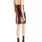 Vestido listrado com lantejoulas Bar III feminino, preto, tamanho X-Large