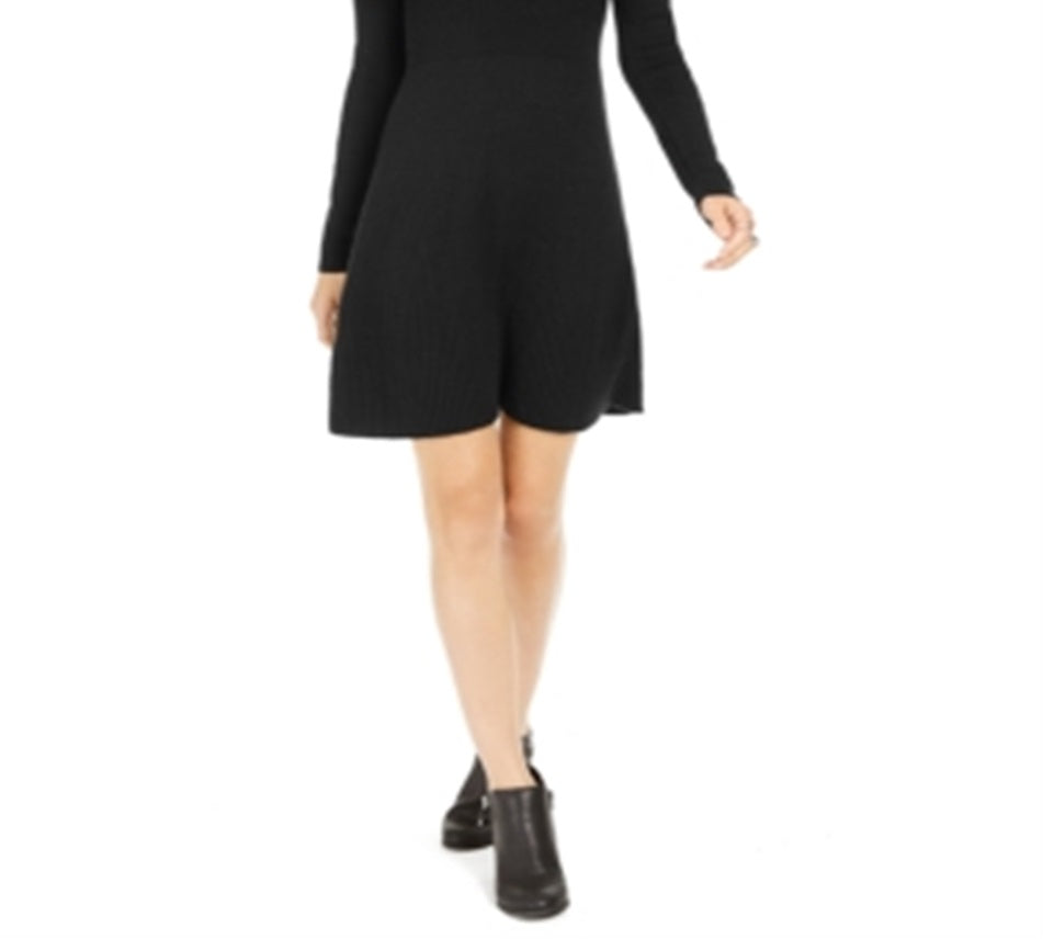 Vestido suéter canelado feminino Style &amp; Co, preto, tamanho pequeno P