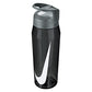 Garrafa de água Nike Hypercharge com canudo 32oz - Preta, tamanho único