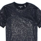 Camiseta masculina Karl Lagerfeld Paris com estampa de desenho animado, azul, tamanho pequeno