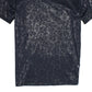 Camiseta masculina Karl Lagerfeld Paris com estampa de desenho animado, azul, tamanho pequeno
