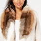 Alfani Feminino Petite Faux-Fur Collar Belted Coat Bege Petite S
