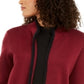 Cardigan Alfani Feminino com Acabamento de Cílios Vermelho Tamanho Pequeno