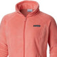 Jaqueta Columbia Benton Springs Full Zip Fleece Feminina Rosa Tamanho 2X