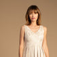 Vestido Trina Turk Valley Floral Metálico Jacquard Feminino Marrom Tamanho 8