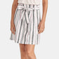 Saia feminina Ania Paperbag, tamanho 8, rosa, Rachel Roy
