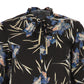 Blusa Guss Feminina Marciano Estampa Floral Amarrada Preta Tamanho XS