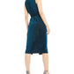 Vestido feminino com cinto e gola alta, preto, tamanho 14, da INC International Concepts