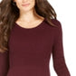 Vestido suéter canelado feminino Style &amp; Co Berry Jam tamanho pequeno P