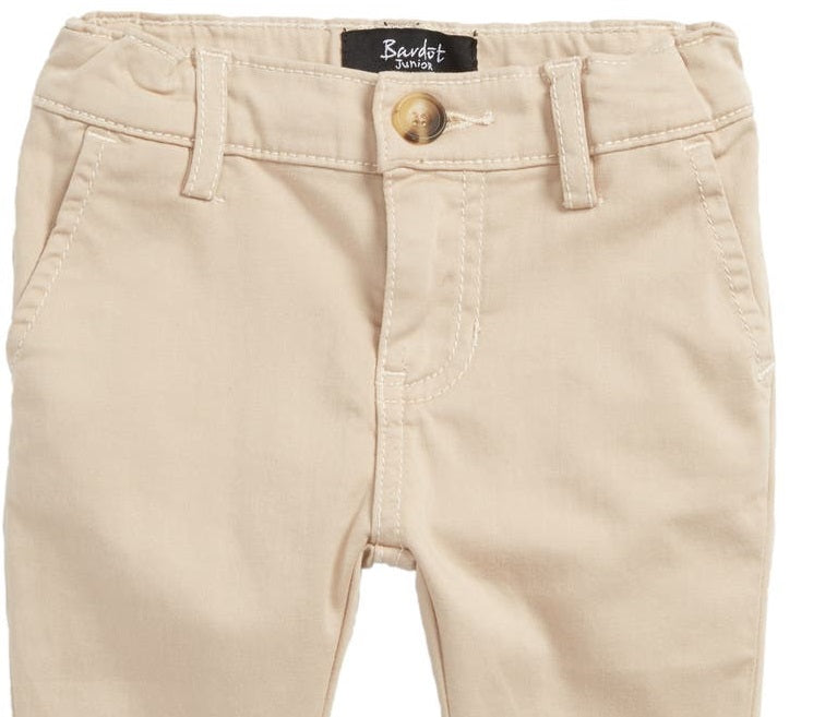 Calça Chino Bardot Junior Boy's Jack Marrom Tamanho 0