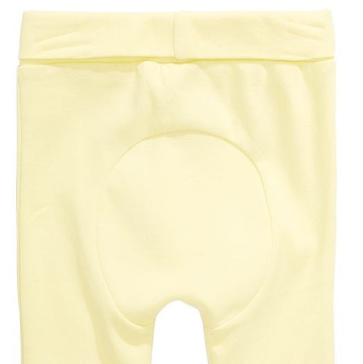 Calça de ioga de algodão First Impressions para bebês meninos ou meninas, tamanho amarelo, 0 a 3 meses