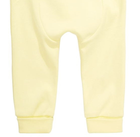 Calça de ioga de algodão First Impressions para bebês meninos ou meninas, tamanho amarelo, 0 a 3 meses