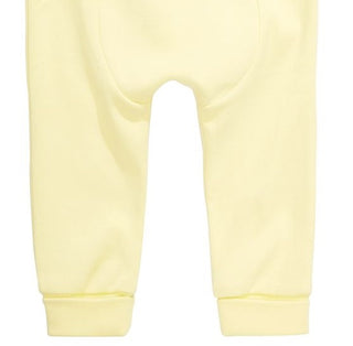 Calça de ioga de algodão First Impressions para bebês meninos ou meninas, tamanho amarelo, 0 a 3 meses