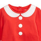 Body Infantil Mamãe Noel Vermelho First Impressions Tamanho 0-3