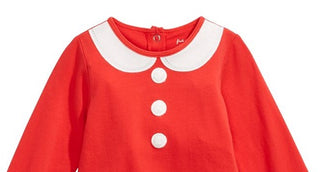 Body Infantil Mamãe Noel Vermelho First Impressions Tamanho 0-3