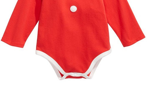 Body Infantil Mamãe Noel Vermelho First Impressions Tamanho 0-3
