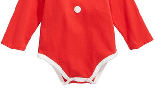 Body Infantil Mamãe Noel Vermelho First Impressions Tamanho 0-3