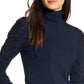 Bailey 44 Blusa Allegra Feminina Manga Franzida Azul Tamanho P