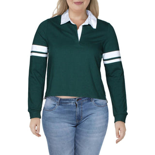 Pulôver Crave Fame Rugby Top Arm Band Feminino - Verde Tamanho X-G