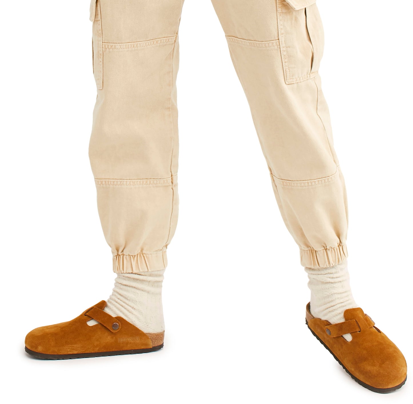 Calças femininas Platoon Free People, marrom, tamanho X-S