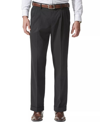 Calças Dockers Comfort Relaxed Cuffed Cuffed Stretch Fit Pretas Tamanho 34 Masculinas