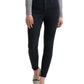 Calça jeans skinny feminina Lucky Brand Bridgette com botões, preta, tamanho 26