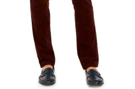 Calça jeans feminina Charter Club Lexington Tummy Control com perna reta, vermelha, tamanho 16