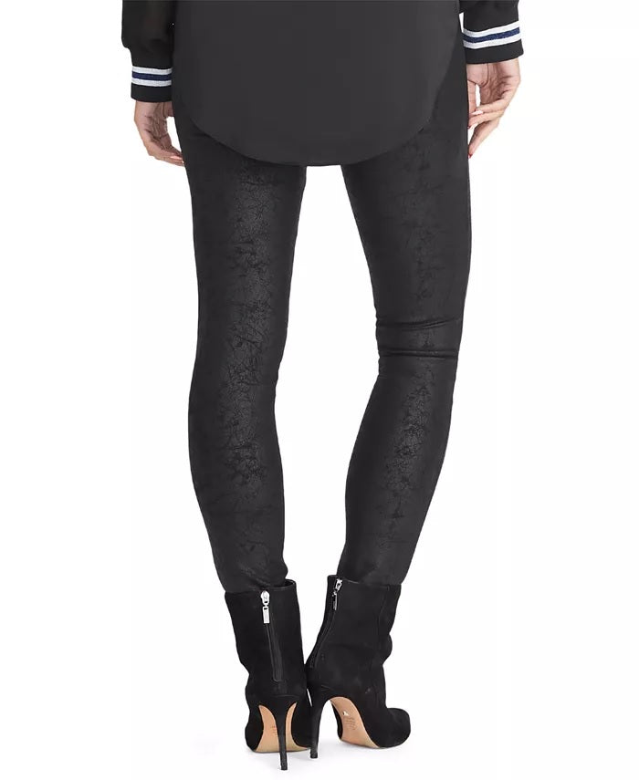 Leggings femininas Addison Rachel Rachel Roy pretas tamanho XXG