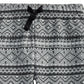 Calça de moletom estampada Fair Isle para meninos First Impressions, cinza, tamanho 24 meses