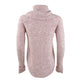 Suéter feminino com gola alta Style &amp; Co - Rosa Tamanho PL