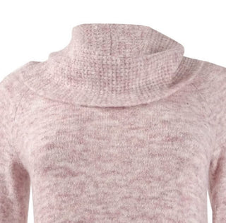 Suéter feminino com gola alta Style &amp; Co - Rosa Tamanho PL