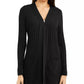 Cardigan canelado pequeno feminino Alfani, tamanho pequeno, preto