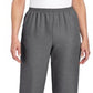 Calça reta feminina Alfred Dunner Classics, cinza, tamanho 18