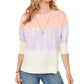 Moletom feminino tie-dye Style &amp; Co, vários tamanhos, XXG