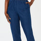 Calça jeans feminina Karen Scott, azul, tamanho pequeno