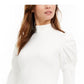 Vestido Calvin Klein Feminino com Ombros Bufantes Branco Tamanho 12