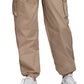 Calça cargo feminina Adidas marrom tamanho médio
