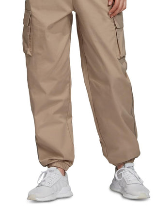 Calça cargo feminina Adidas marrom tamanho médio