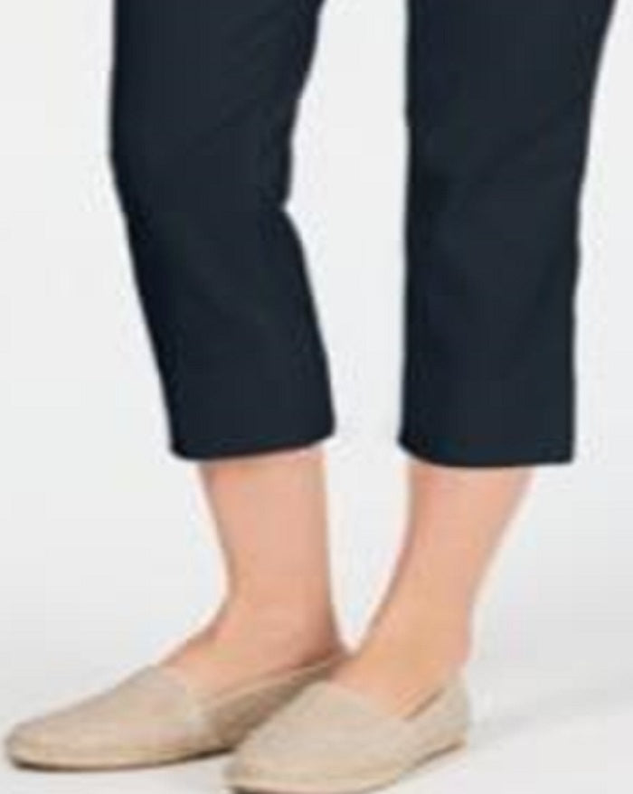 Calça Capri Feminina Charter Club Azul Tamanho 14 Petite